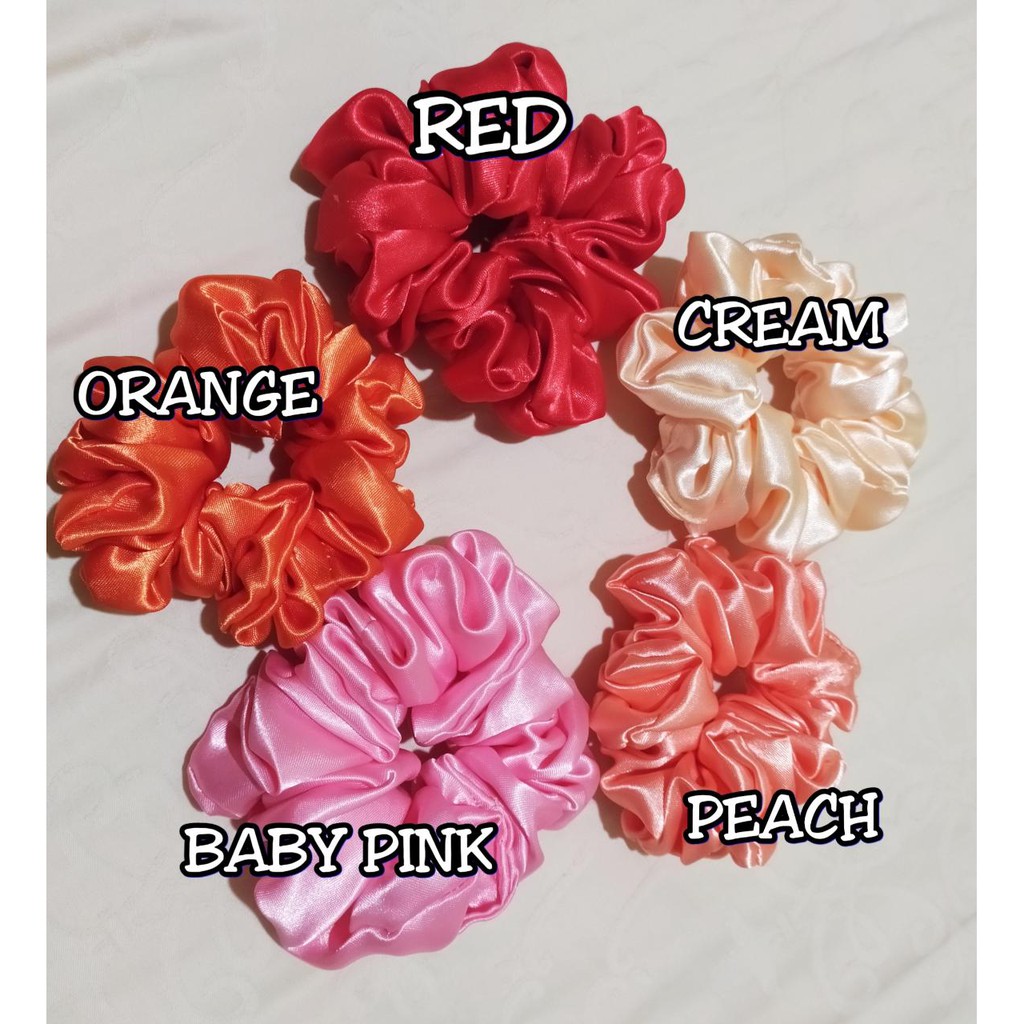 Ikat Rambut Scrunchie Scrunchies Jepit Cepol Hijab Hiasan Korean Hair Tie Bun