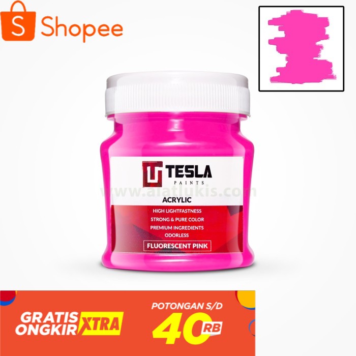 

Tesla 125 ml Fluorescent Pink