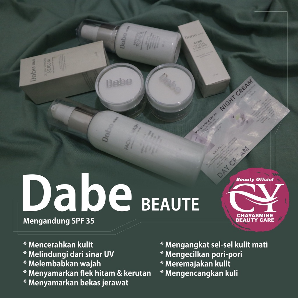 Dabe Beaute Skincare Original BPOM by Bella Shofie (free Gift)