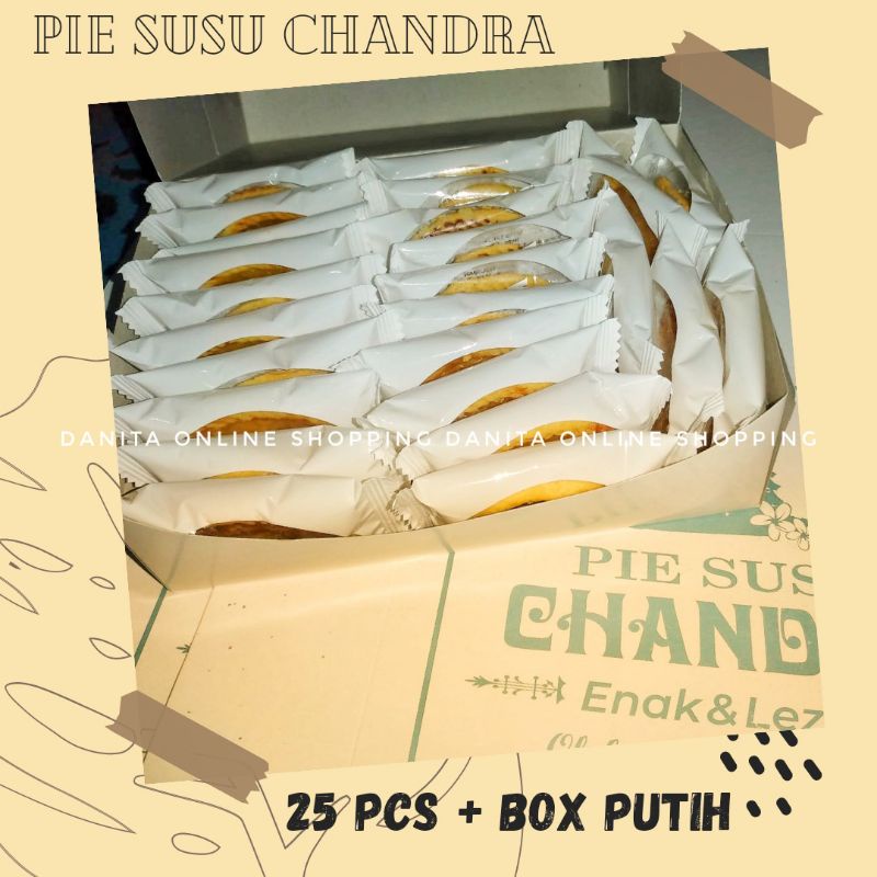 [DANITA] - Pie Susu Chandra Original isi 25 Pcs