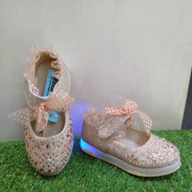 Promo Sepatu LED Anak Perempuan Umbrella