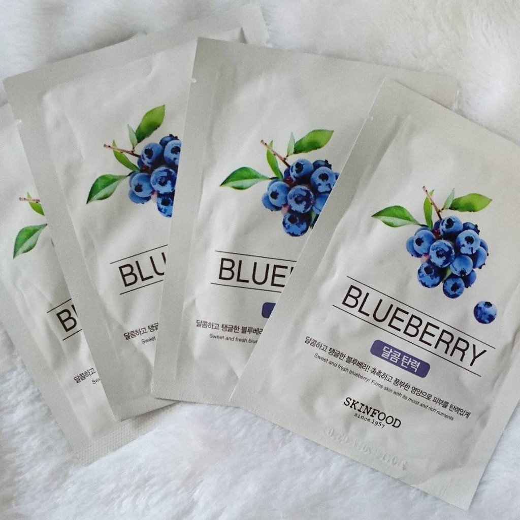 Skinfood beauty in a mask sheet Blueberry