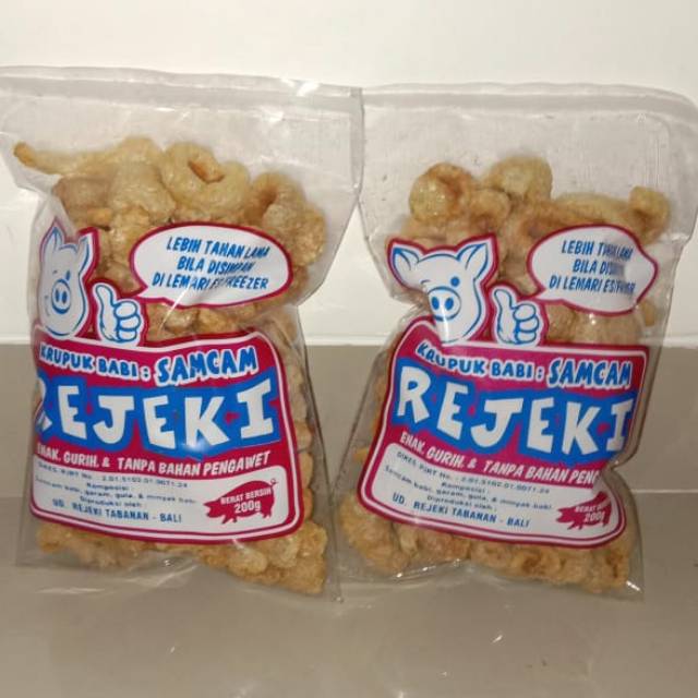 

Krupuk Samcam Rejeki 150gram