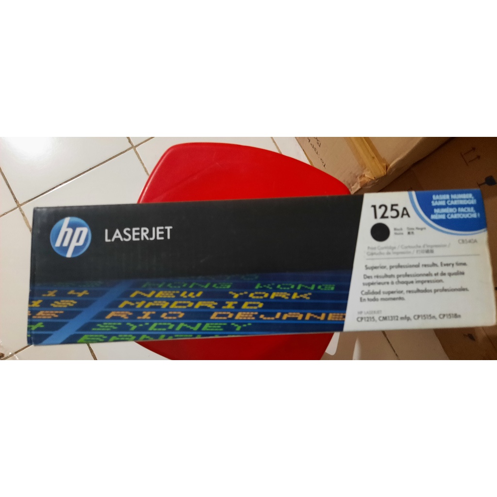 Toner Cartridge HP Laserjet 125A [CB540A] [CB541A] [CB542A] [CB543A] Original