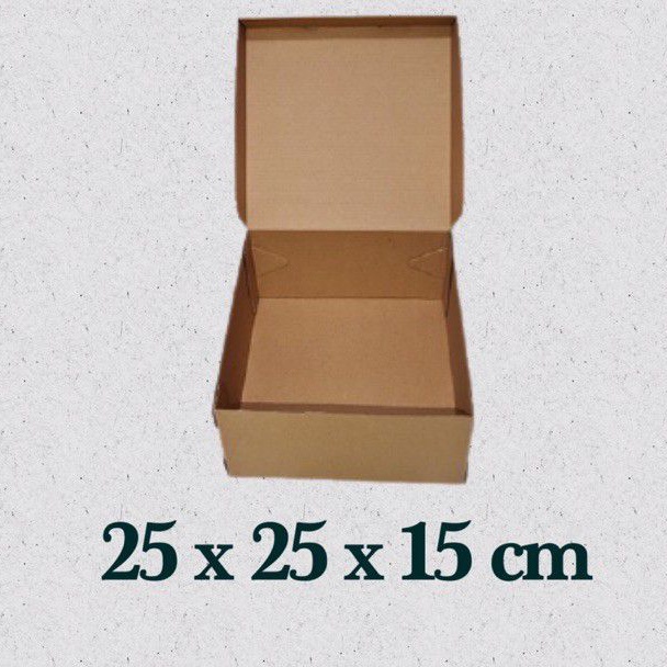 

Kardus Packing Die Cut Box 25x25x15 cm Kardus Hampers Kardus Paket Kardus Bingkisan