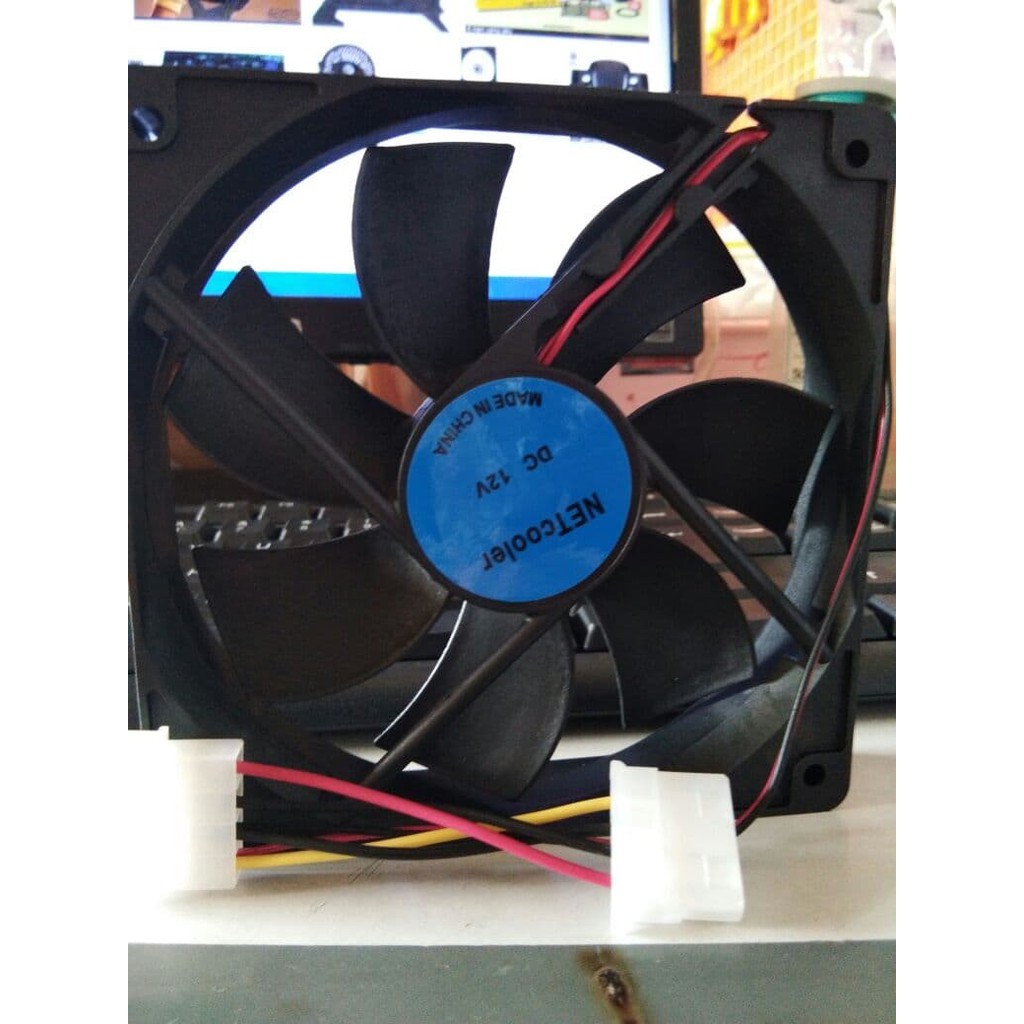 Fan Casing 12cm Hitam / FAN COOLER CPU MURAH 12CM