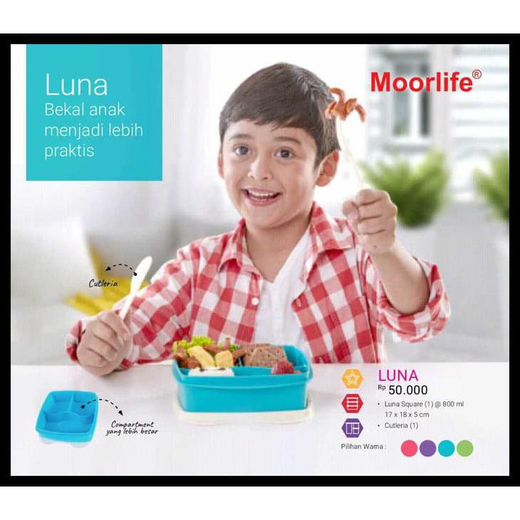 KOTAK MAKANAN ANAK MOORLIFE LUNA