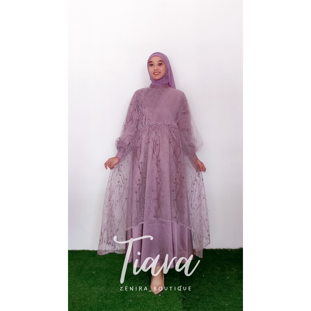 TIARA baju pesta kondangan / couple / bridesmaids / wisuda / bumil / ukuran kecil jumbo