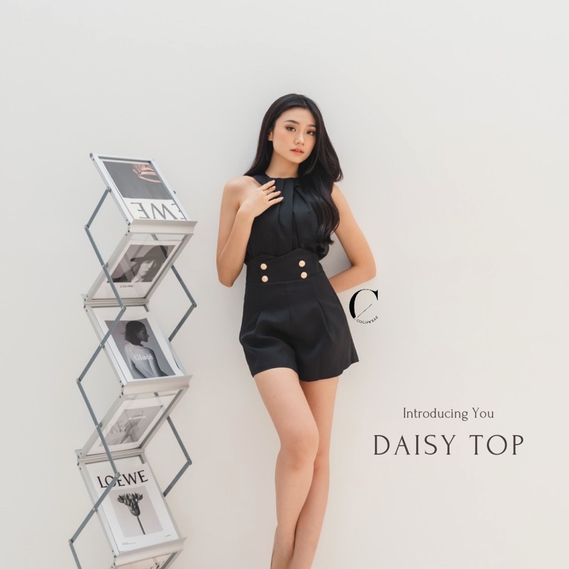 DAISY TOP - ATASAN HALTER NECK PREMIUM WANITA