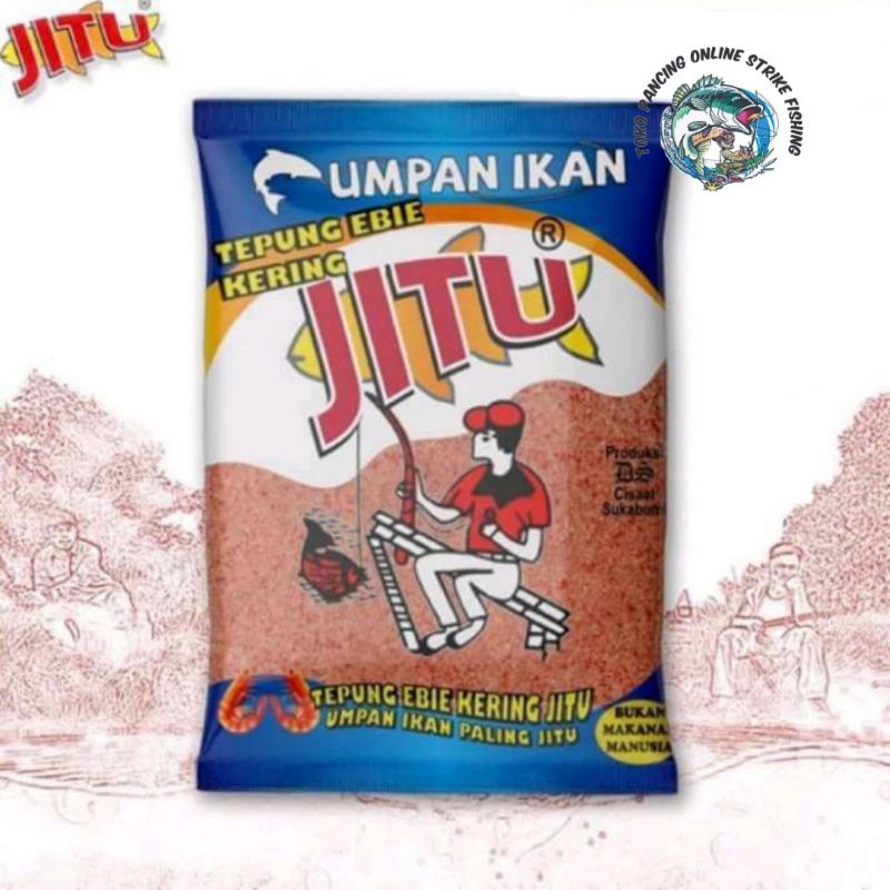 UMPAN IKAN JITU TEPUNG EBIE KERING