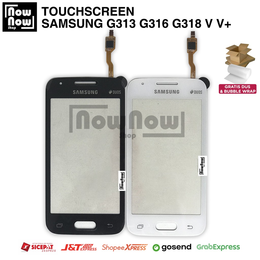 TOUCHSCREEN TS LAYAR SENTUH TC SAMSUNG GALAXY G313 G316 G318 V V+ V PLUS TOUCH SCREEN G313H G318H