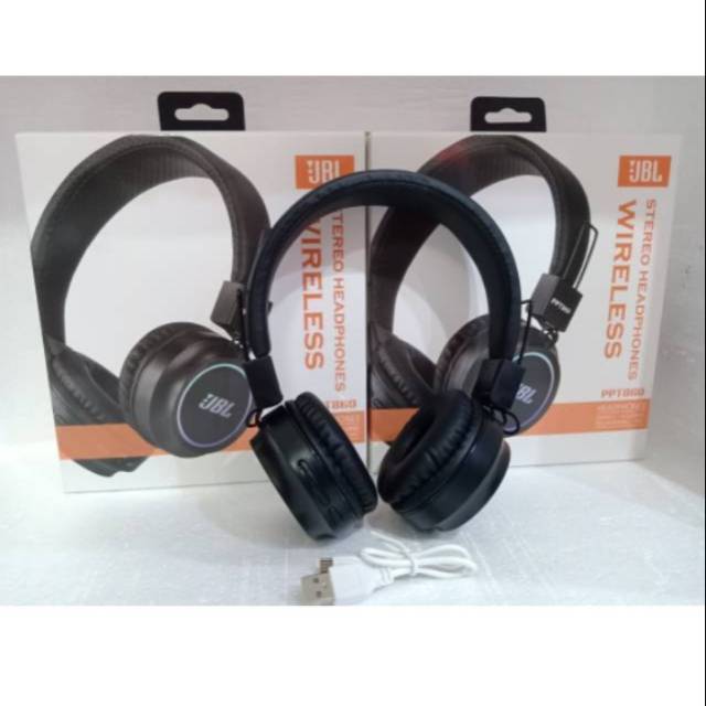 Headphone Bando Bluetooth JBL PPT860 Earphone JBL Bluetooth Wireless PPT860