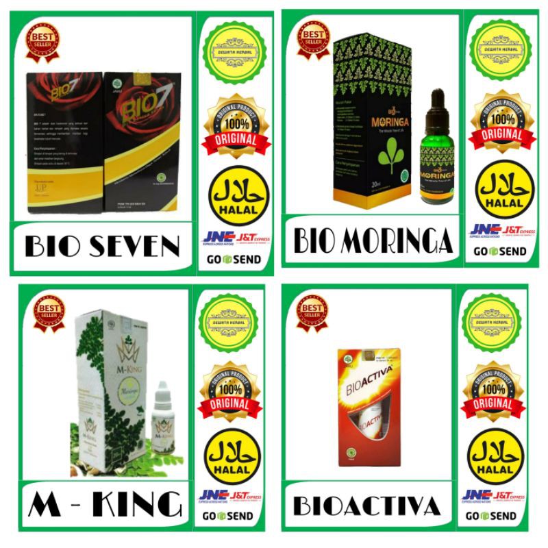 BIO SEVEN/7 - M-KING - BIO ACTIVA - BIO MORINGA