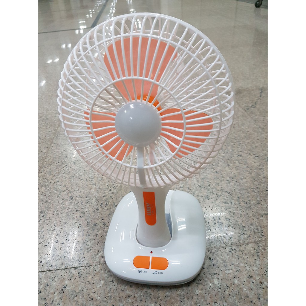 LUBY L-688  3In1 (Kipas + Emergency + Charger HP ) / Fan wall /desktop