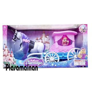 barbie dreamtopia horse and carriage