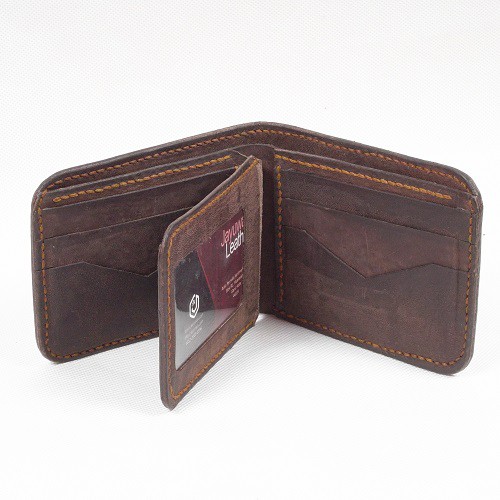 Jayuwan JYB08 BDompet Kulit Asli Handmade  Wallet Asli Garut