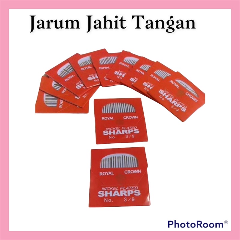 Jarum jahit/Jarum jahit tangan/Jarum crown