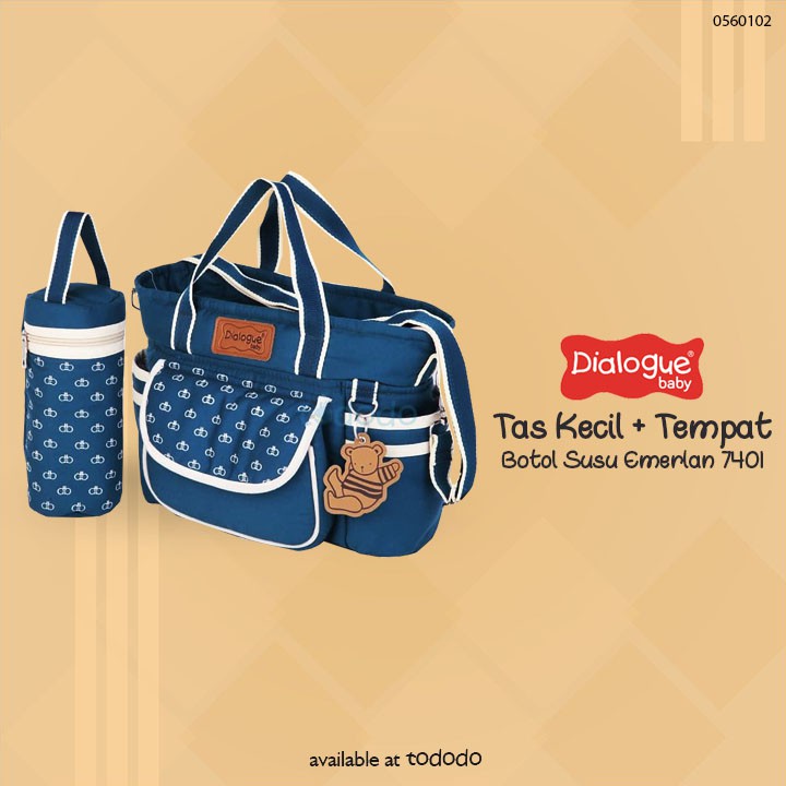 Dialogue Tas Kecil+Tempat Botol Susu Emerlad 7401