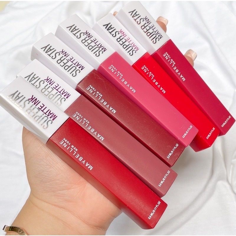 Maybelline Super Stay Ink Matte Lipcream Barcode