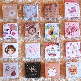 

HI039 Deco Stiker Boks Desain Lucu Murah 45pcs