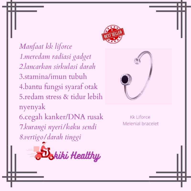 kk Liforce melenial breclet kk Liforce kalung para artis kk Liforce kalung terapy kk Liforce kalung 