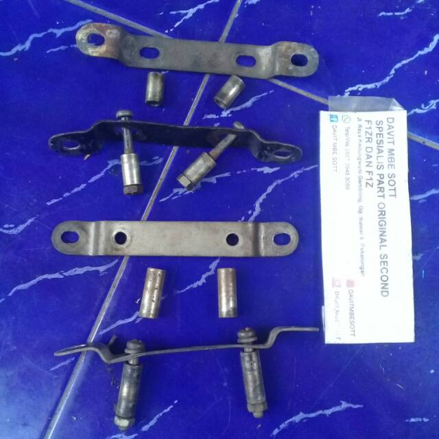 DUDUKAN TEMPAT PLAT NOMER DEPAN YAMAHA F1Z & F1ZR