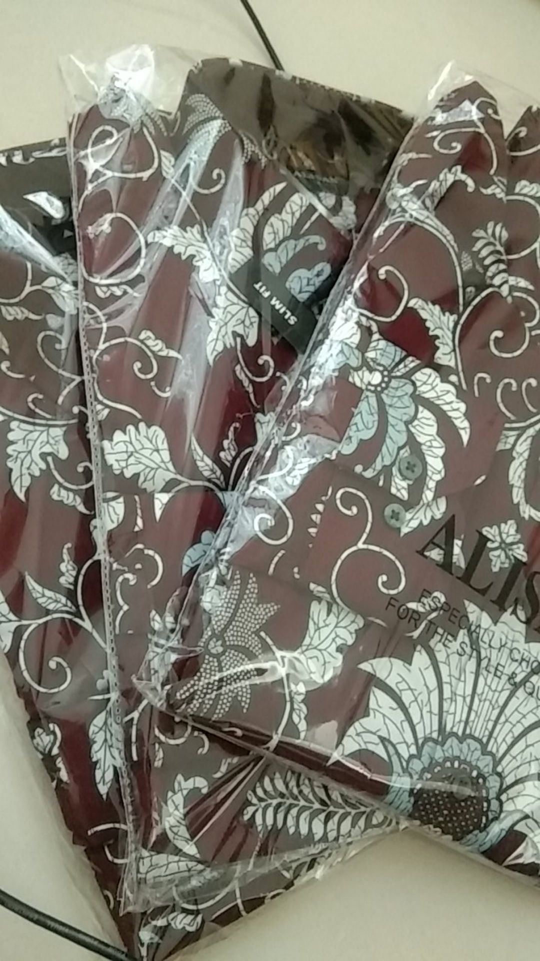 Alisan Kemeja Batik Printing Slimfit Panjang
