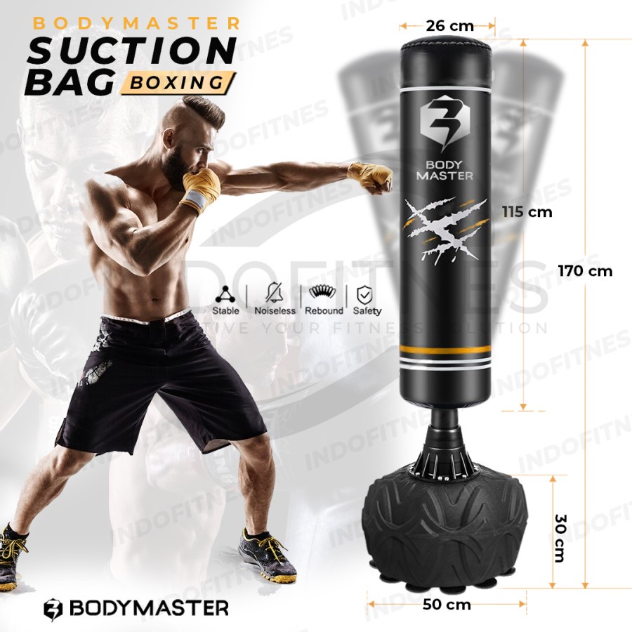 Jual Free Standing Kick Boxing Bag Sandsack Vertical Samsak Tinju MMA Shopee Indonesia