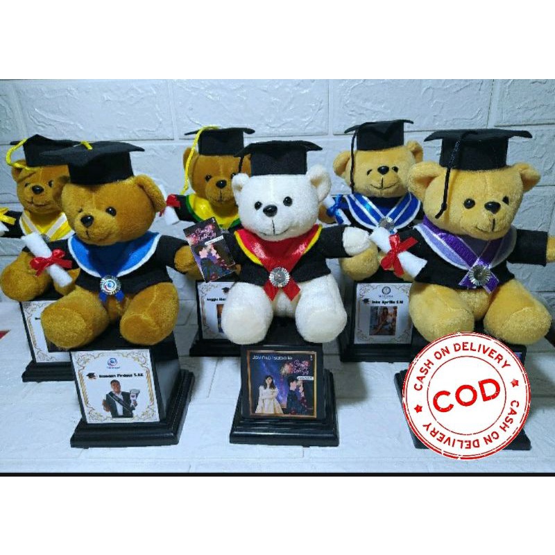 BONEKA WISUDA / TROPHY WISUDA | PLASTIK KACA