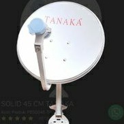 Antena parabola tanaka solid 45cm + LNB kuband + kabel RG6