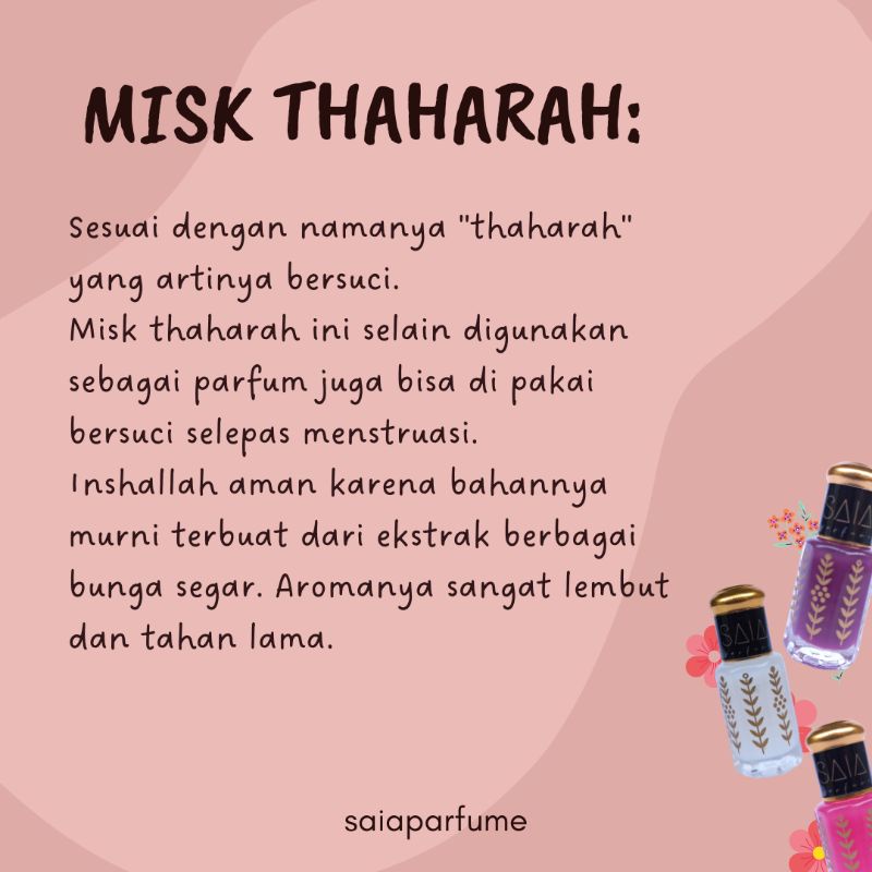 Misk thaharah Original 100% | Misk Saudi Misk Thahara Misk Tahara Misk Taharah Musk