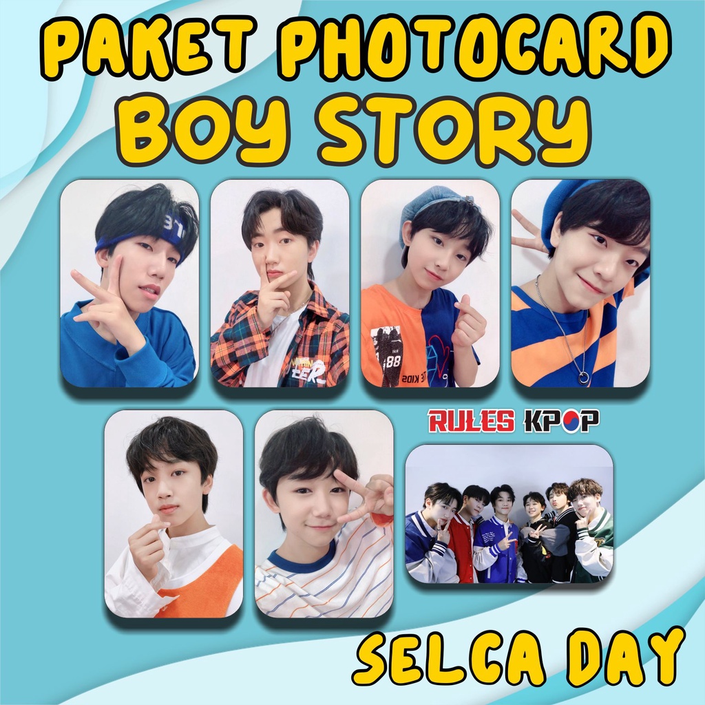 [7 Lbr] PHOTOCARDS BOYSTORY BITTERSWEET PC BOY STORY 3rd ANNIVERSARY PHOTOCARD BOY STORY Mingrui Xin