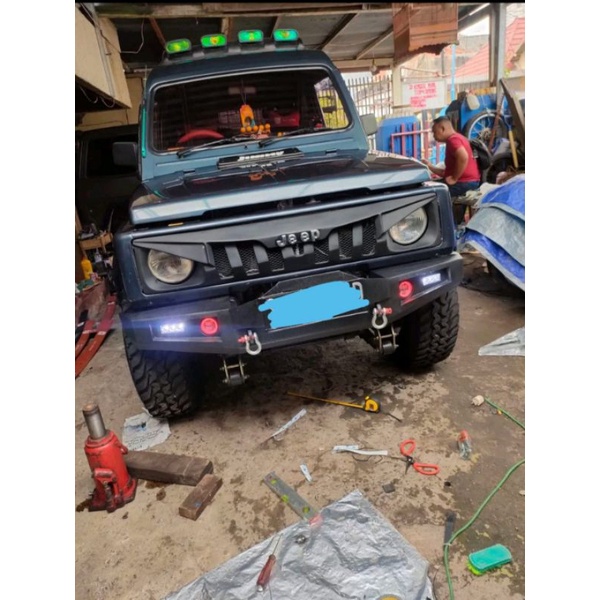 gril Jimny katana lampu bulat angribert