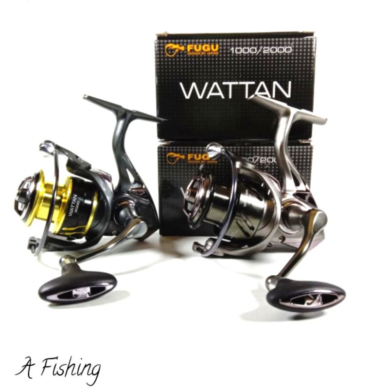 REEL  POWER HANDLE FUGU WATTAN 1000 I GULUNGAN PANCING I SPINING