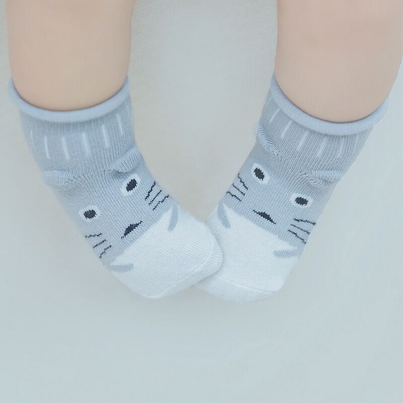 KAOS KAKI BAYI KARAKTER KOREA KAOS KAKI BAYI KAOS KAKI ANAK KARTUN ROBIBABI MOTIF LUCU ANTI SLIP