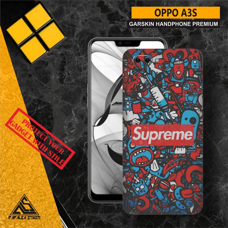 GARSKIN HANDPHONE OPPO A3s SUPREME