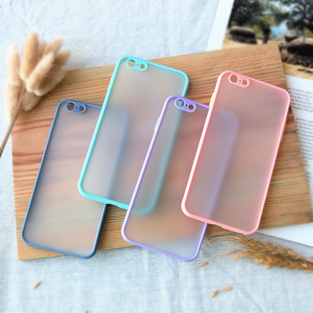 SOFTCASE MACARON IPHONE 6 6PLUS 7 7PLUS 8 8PLUS 11 11PRO MAX 12 12PRO MAX X/XS XR XS MAX CAMERA PROTECTOR