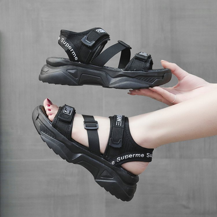 BS Sandal Wedges Sepatu Wanita Premium S-14