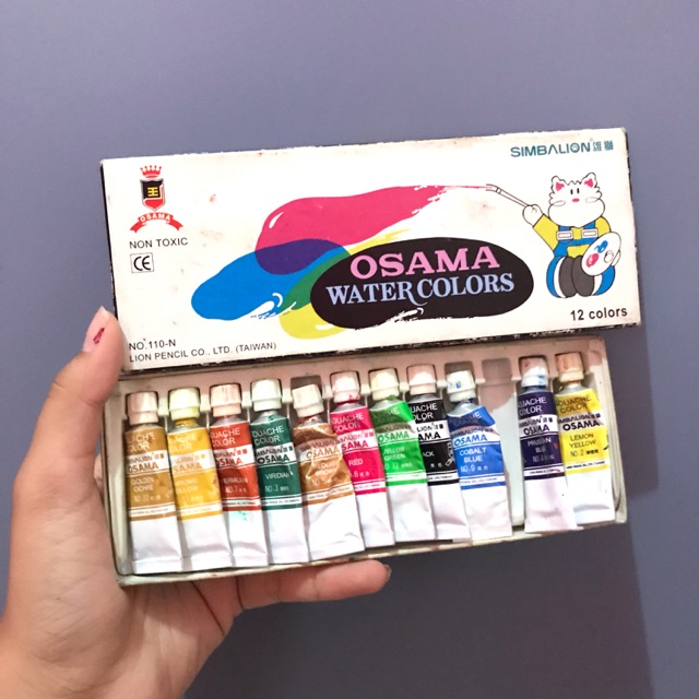 

Preloved - Cat Lukis Osama Water Colours