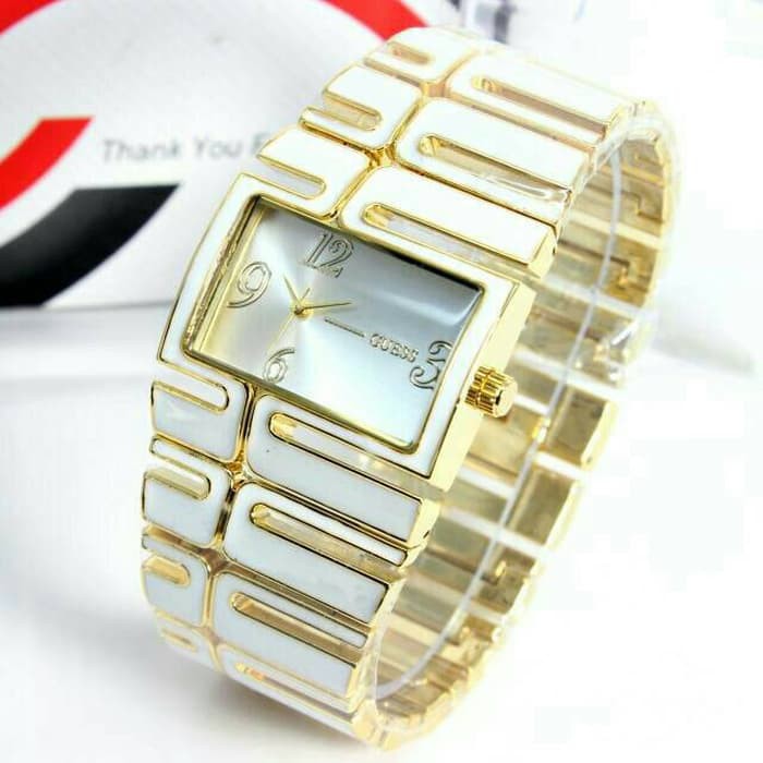 Jam Tangan Wanita Guess Keris Putih