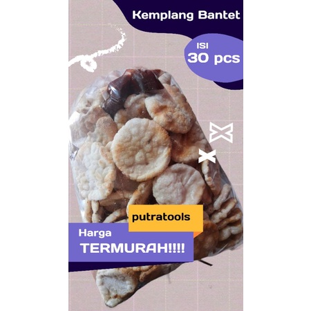 

KEMPLANG BANTET ISI 30 MINI, HOME INDUSTRI TERMURAH!!! harga GROSIR home industri lampung