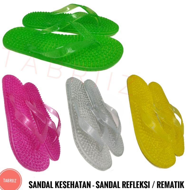 Sandal Kesehatan Pria Wanita Sandal Refleksi Sandal Rematik - Murah Berkualitas