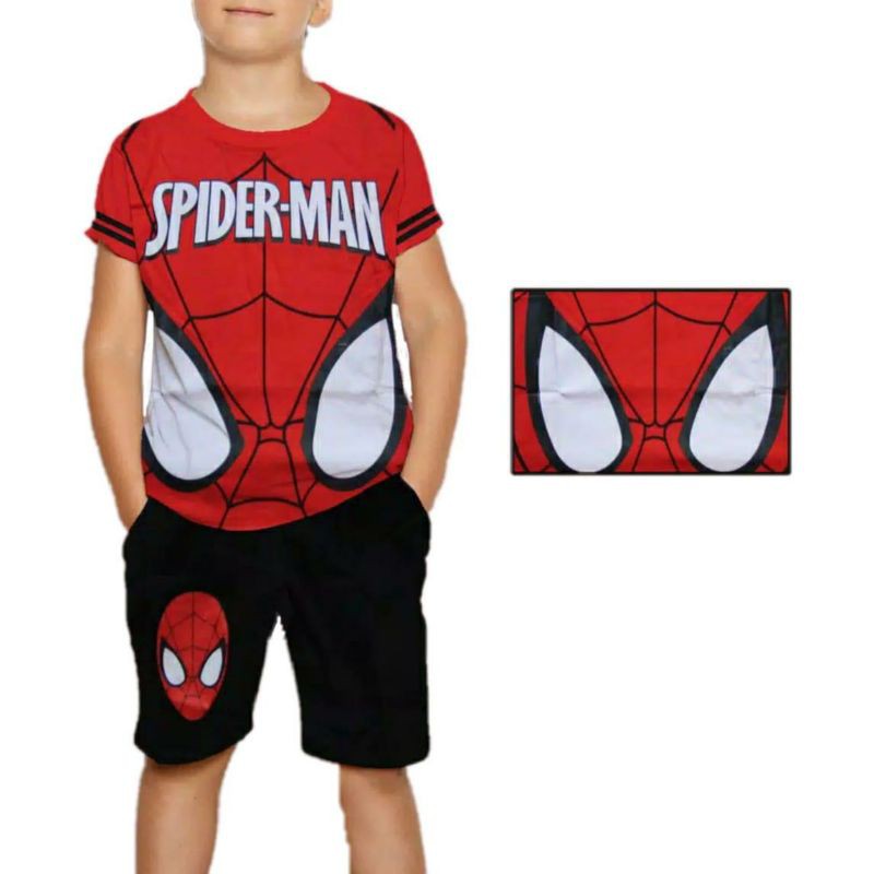 Stelan anak spidermen mata