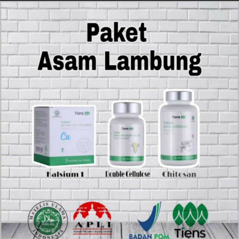 TIENS Paket Asam Lambung Maag Lambung Maag Akut