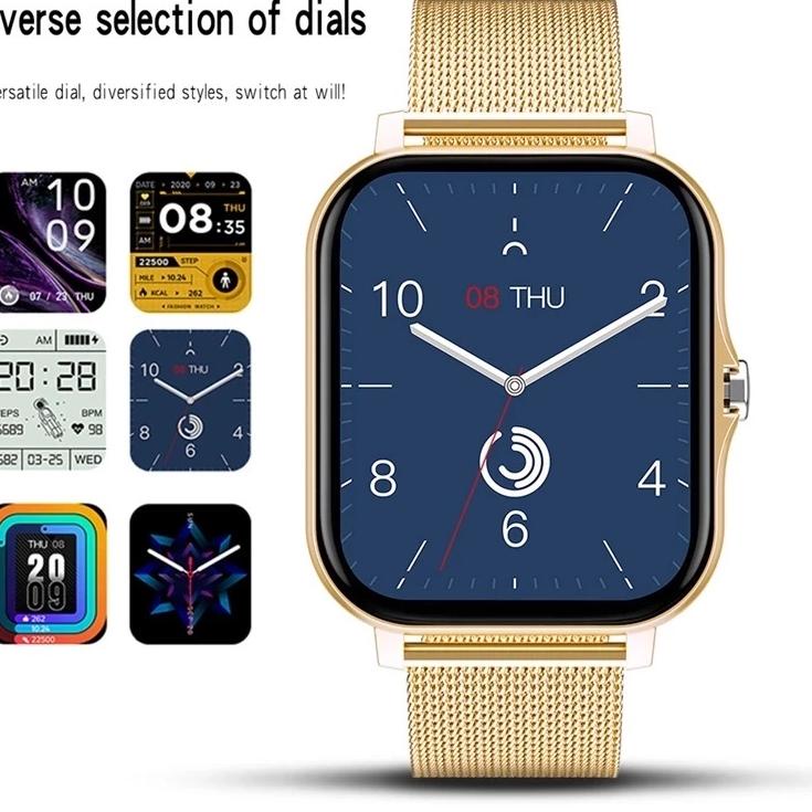 Terbaru.. Huafit Q13 Smartwatch DIY Watchface Men Women Sport Tracker Heart Rate Sleep Monitoring Sm