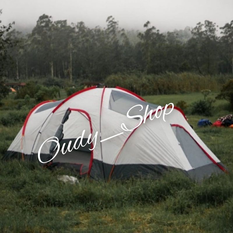 Tenda Dome Camping Keluarga Kapasitas 8-10 Orang Chanodug Family