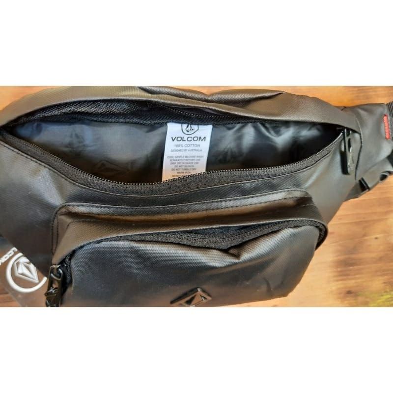 WAISTBAG VOLCOM TAS VOLCOM TAS SELEMPANG VOLCOM WATERPROOF LOGO BESI