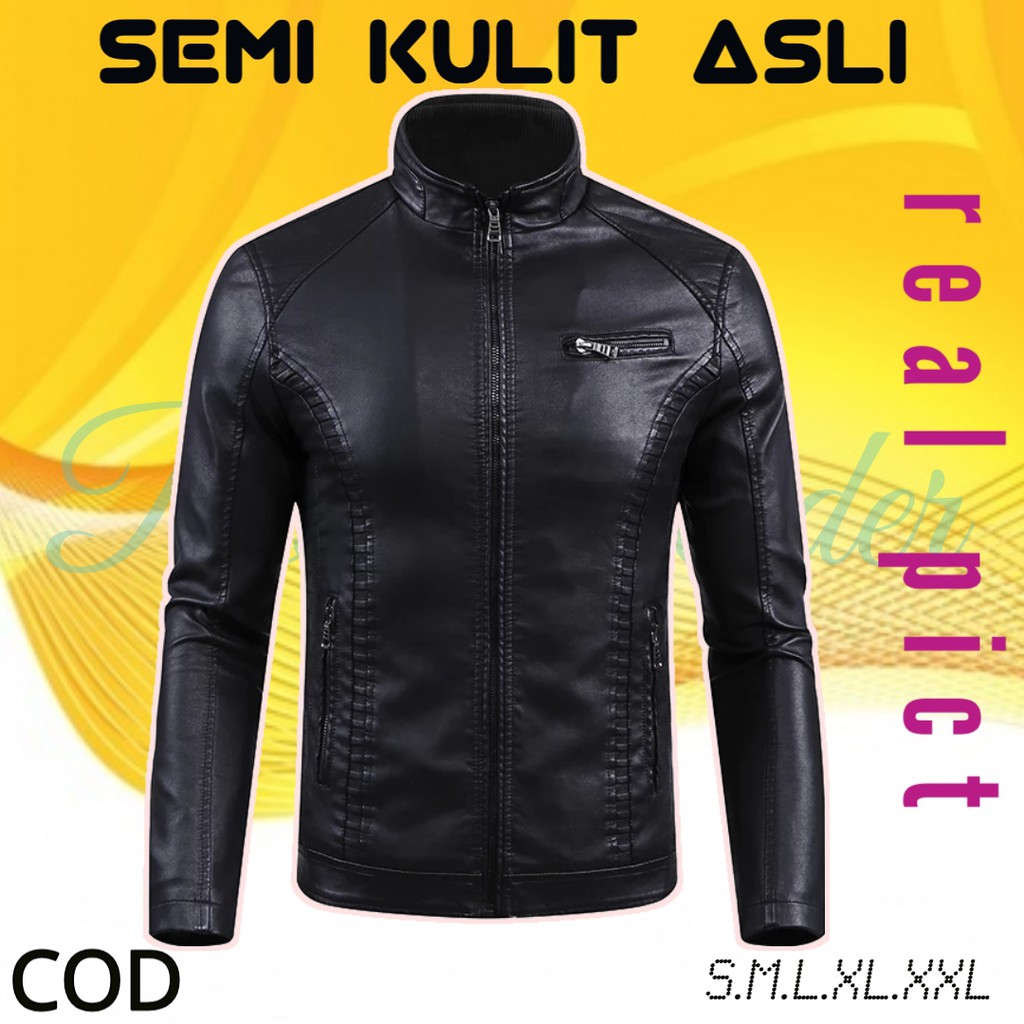 [New Trend] Jaket Kulit Pria Original Elegan Botz super keren gaya 2021