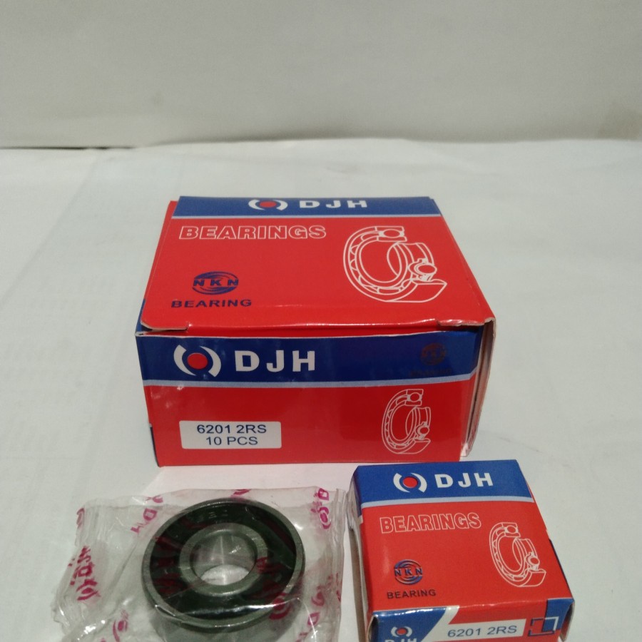 BEARING 6201 2RS (DJH) TUTUP KARET