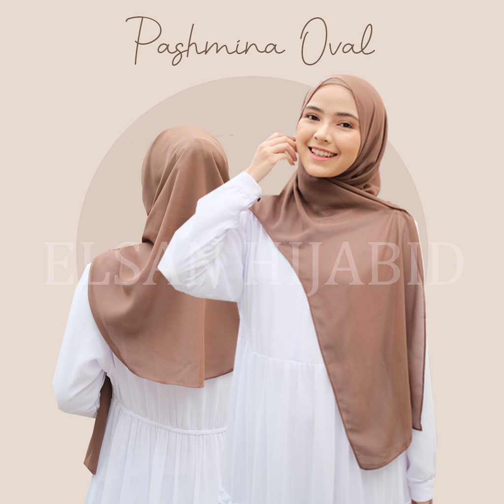 PASHMINA OVAL MALAYSIA /MALAY OVAL/CURV PASHMINA CERUTY BABYDOLL